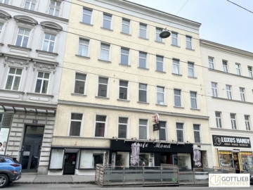 Nahe U3! Klassisches Mittelzinshaus mit ca. 85% Leerstand und Einreichung Dachgeschoss-Ausbau mit Balkonen und Dachterrasse, 1150 Wien,Rudolfsheim-Fünfhaus, Renditeobjekt