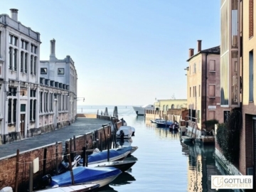 Zehn Minuten zum Markusplatz! Perfekte 2-Zimmer-Wohnung mit Gemeinschaftsterrasse und Garten in Giudecca, 30142 Venezia (Italien), Wohnung