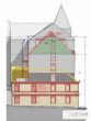 Bestandsfreies Gründerzeit-Seitenflügel-Zinshaus mit bewilligtem Ausbau und Dachgeschoss-Ausbau - Grundriss