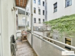 Ruhelage nahe Währinger Straße! Liebevoll sanierte 2-Zimmer-Altbau-Wohnung mit westseitigem Balkon - Bild