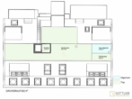 Grünruhelage nahe Rudolfstiftung! Luxuriöse 3-Zimmer-Erstbezug-Dachterrassen-Wohnung mit Outdoor-Pool in historischem Gebäude - Grundriss