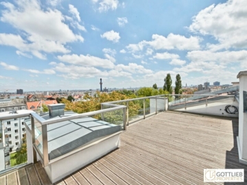 Bestlage nahe Wertheimsteinpark! Lichtdurchflutetes Penthouse mit fünf Terrassen und Dachterrasse, 1190 Wien, Dachgeschosswohnung